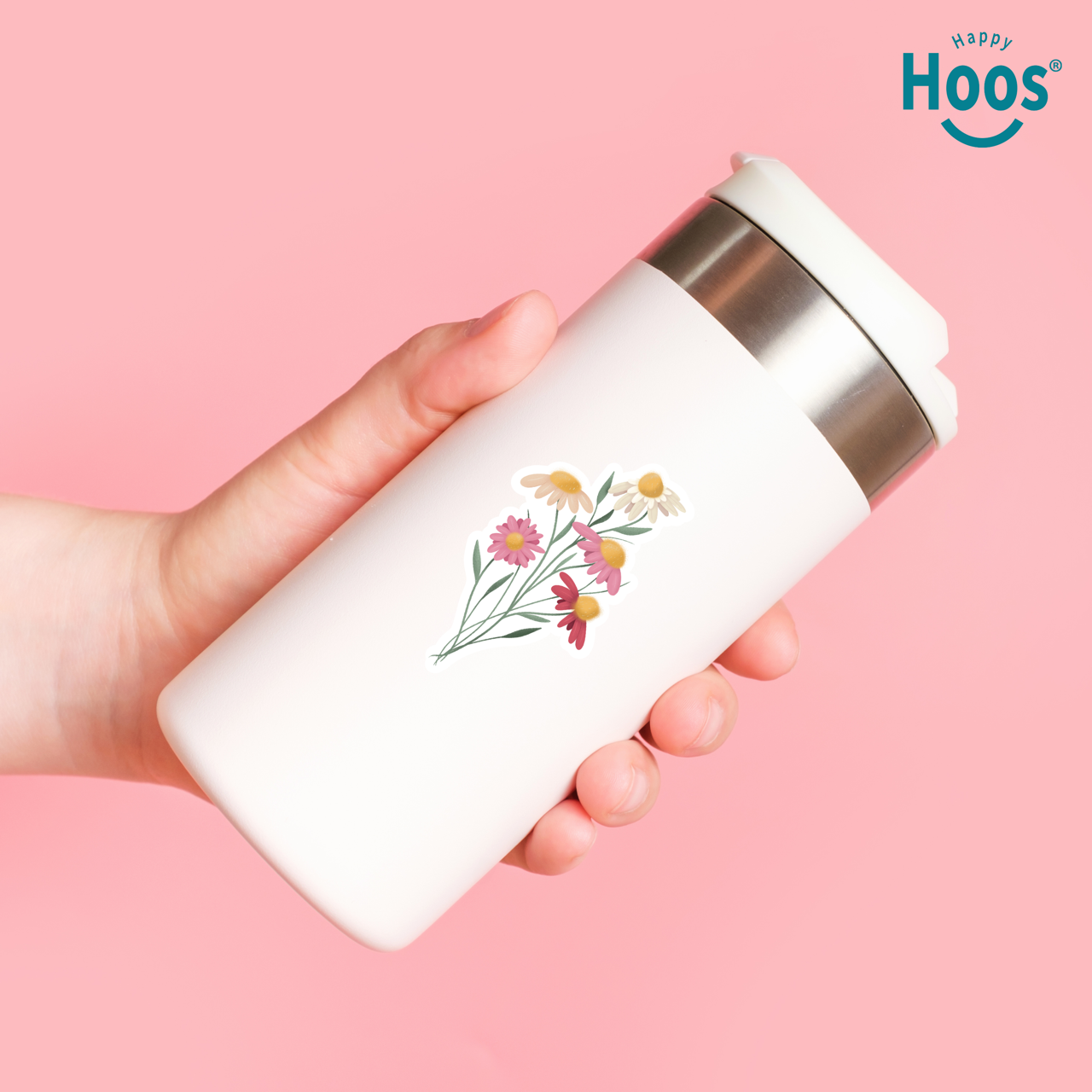 4" Wildflower Bouquet Spring Sticker