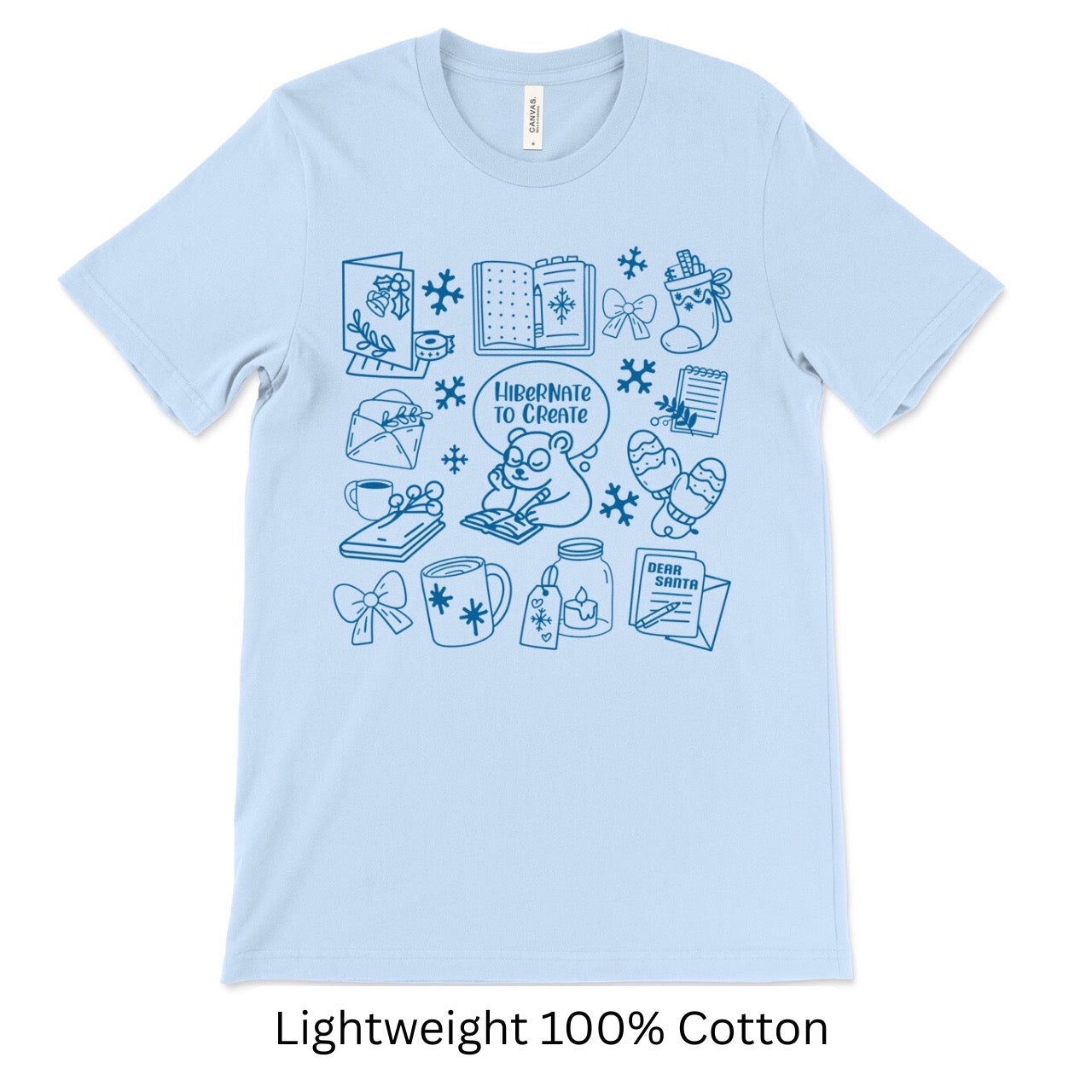 Hibernate to Create Winter Shirt | Cozy Season Writer Tee