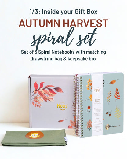 Fall Stationery Gift Box (Personalized Gift-Ready Option)
