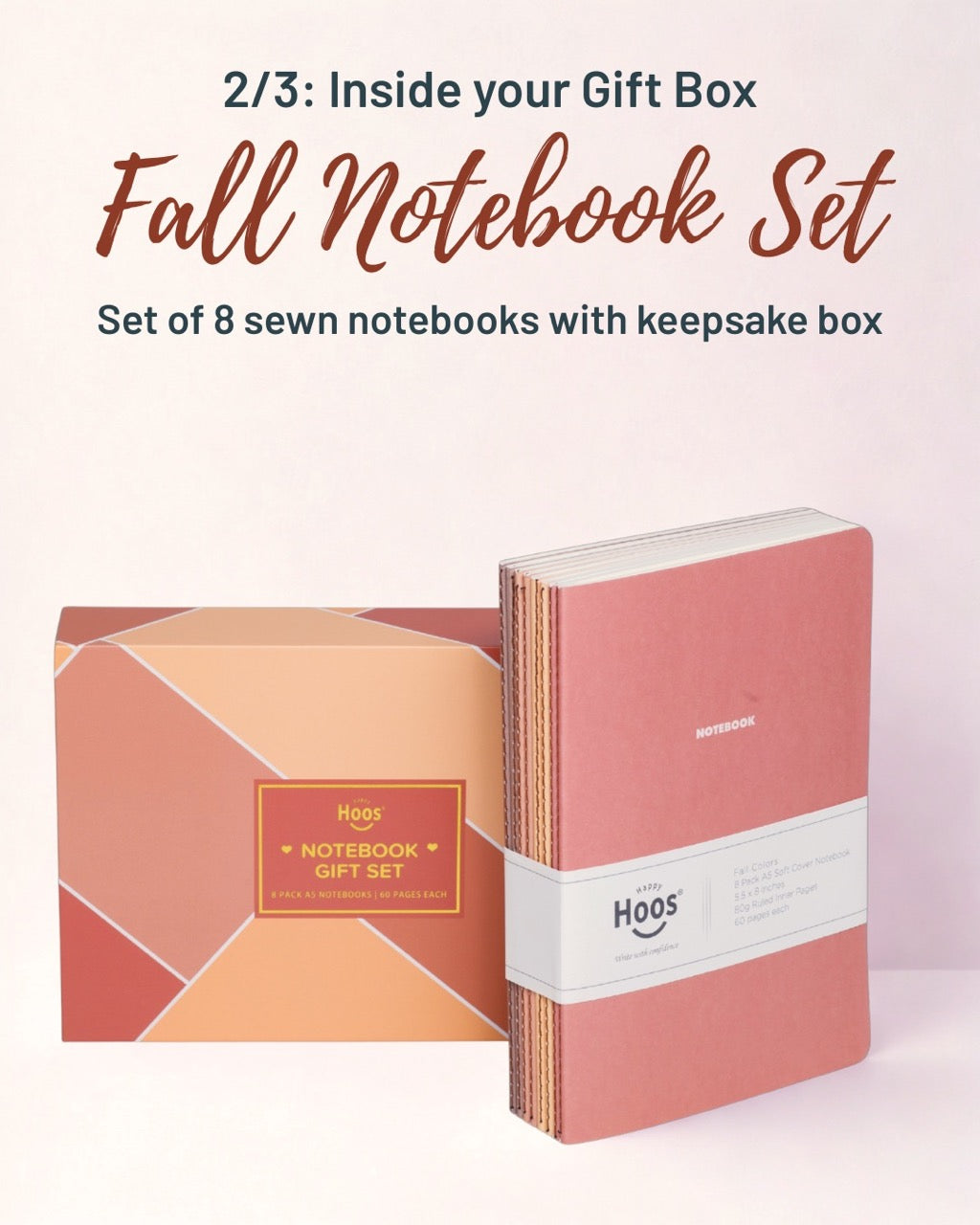 Fall Stationery Gift Box (Personalized Gift-Ready Option)