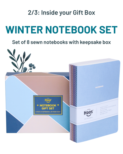 Winter Stationery Gift Box (Personalized Gift-Ready Option)