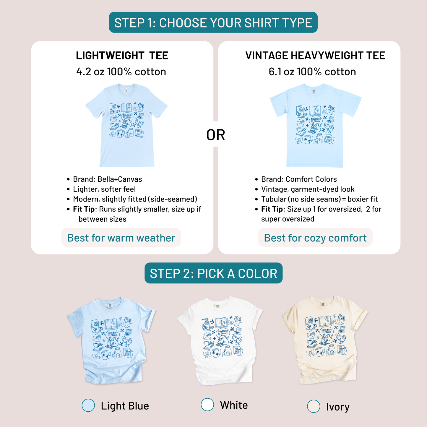 PREORDER: Hibernate to Create Winter Shirt | Cozy Season Writer Tee